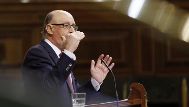 El ministro de Hacienda, Cristóbal Montoro