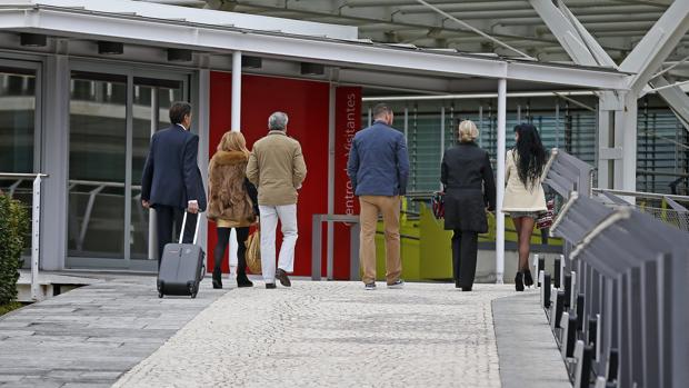 Entrada principal de Abengoa en Palmas Altas
