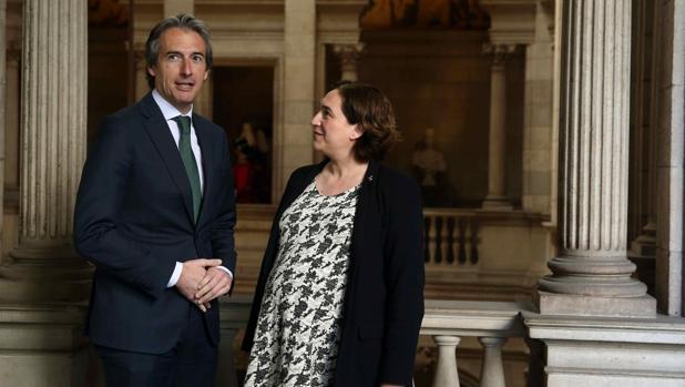 Íñigo de la Serna ha estado reunido este miércoles con Ada Colau