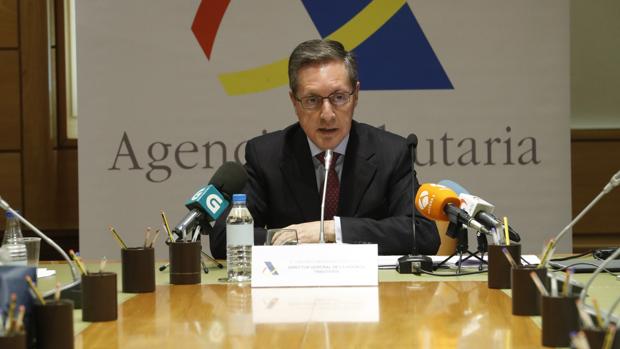 El director de la Agencia Tributaria, Santiago Menéndez