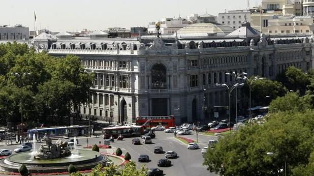 Fachada del Banco de España