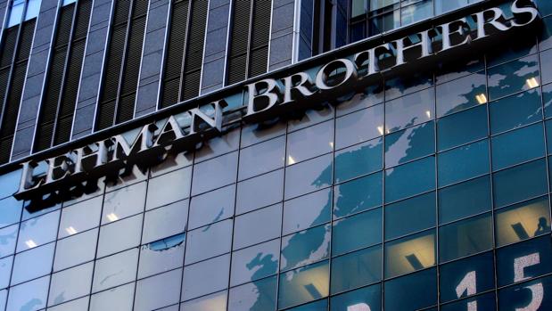 Fachada de Lehman Brothers en Nueva York