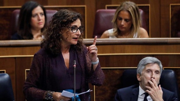 La ministra de Hacienda, María Jesús Montero