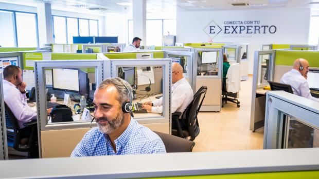 Centro de gestores personales a distancia de Bankia en Madrid