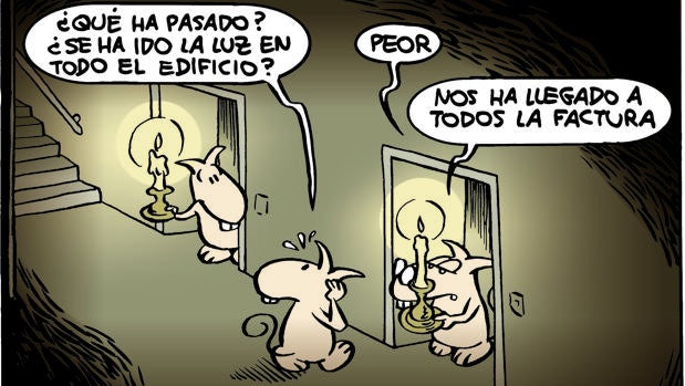 El precio mayorista de la electricidad subió un 9,7% respecto a 2017, hasta los 57,28 euros por megavatio hora