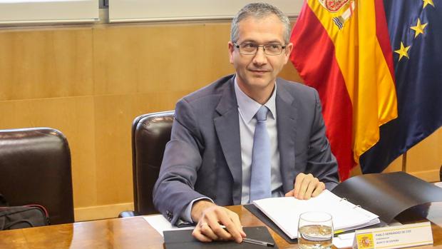 Pablo Hernández de Cos, gobernador del Banco de España