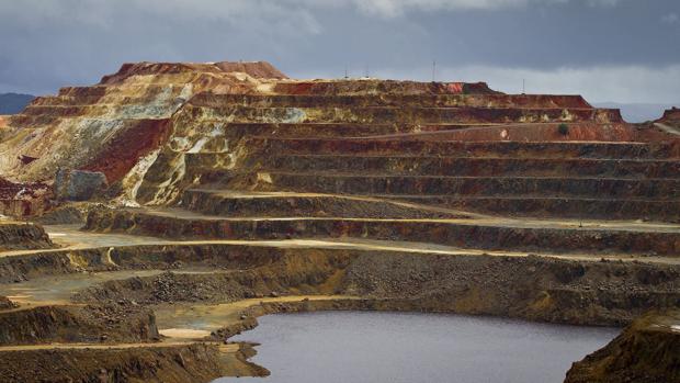 Yacimiento minero de Riotinto, explotado por Atalaya Mining