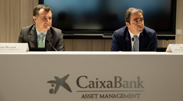 Juan Bernal, director general de CaixaBank AM y Víctor Allende, director ejecutivo de Banca Privada y Banca Premier de CaixaBank