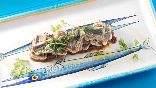 Plato "Pesce Bandiera" de Andrea Migliaccio