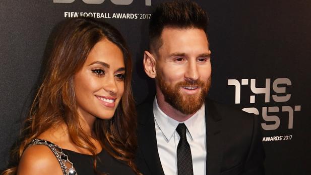 Leo Messi y Antonella Roccuzzo