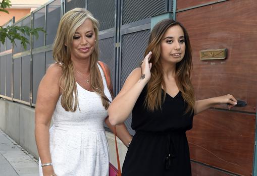 Andrea Janeiro y su madre, el pasado año