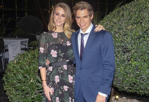 Carlos Baute y su esposa, Astrid Klisans