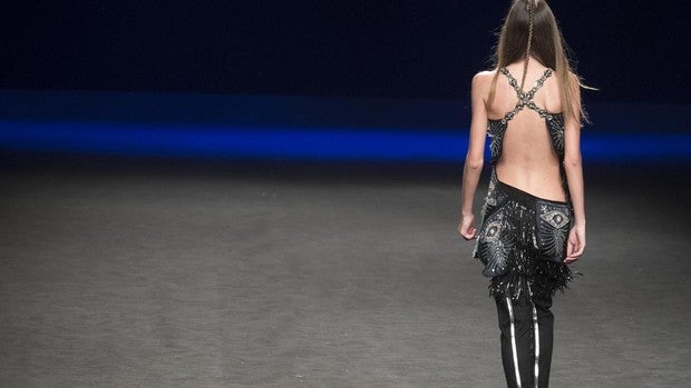 Desfile del diseñador Custo en Mercedes Benz Fashion Week