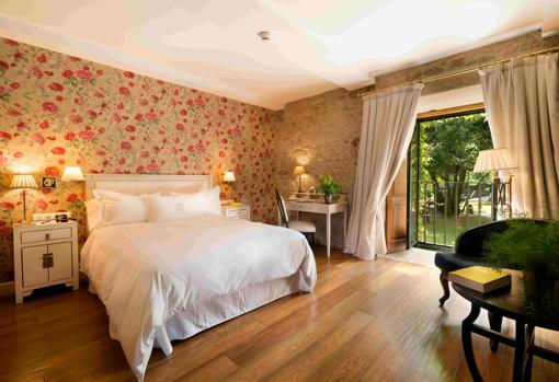 Habitación del hotel A Quinta da Auga