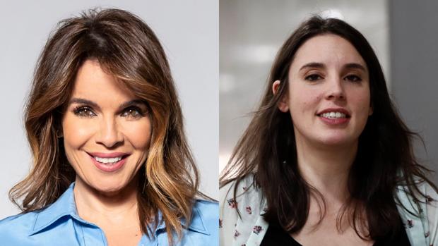 carme Chaparro e Irene Montero