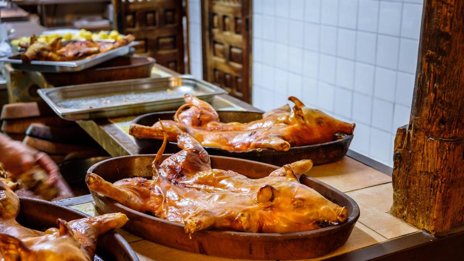 Recetas Cochinillo asado con puré de manzana especiado · APTC El Corte  Inglés