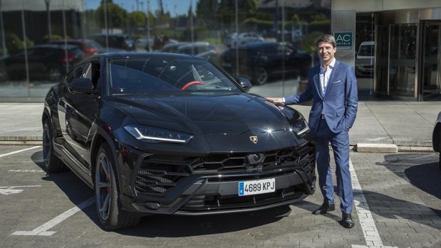 Andrea Baldi, durante su visita a Madrid
