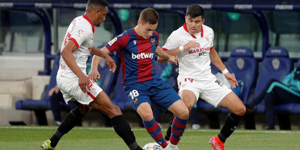 Levante - Sevilla: resumen, resultado y gol (0-1)
