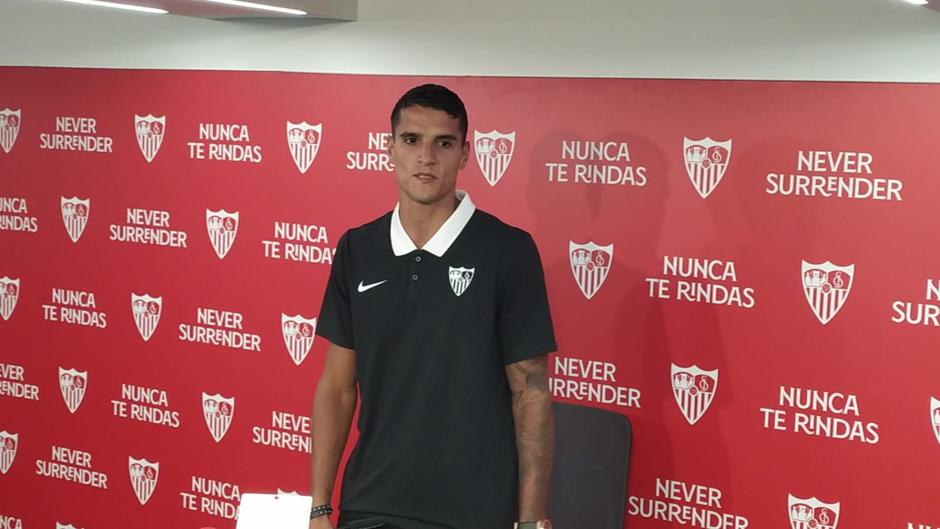 Sevilla FC: En directo, la presentación de Erik Lamela