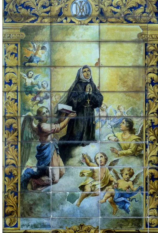 Azulejo de Santa Magdalena Sofía Barat