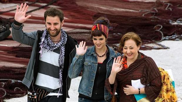 Dani Rovira, Clara Lago y Carmen Machi en «Ocho apellidos vascos»