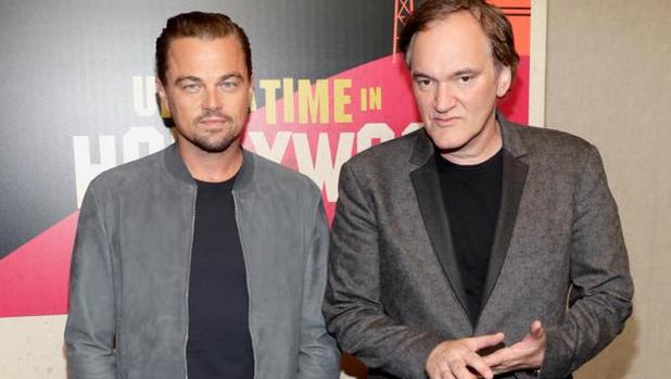 DiCaprio y Tarantino en CinemaCon