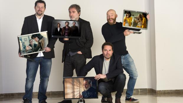 Ramón Campos («Fariña»), Javier Olivares («El Ministerio del Tiempo»), Aitor Gabilondo («Vivir sin permiso») e Iván Escobar («Vis a vis»)