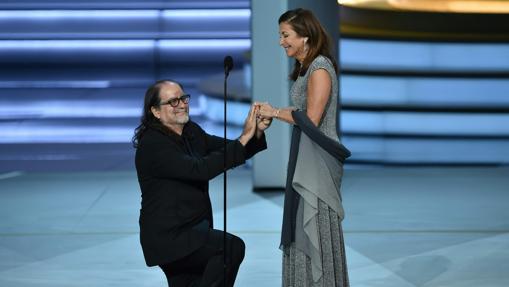 Glenn Weiss, durante la proposición