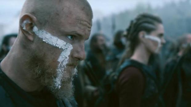 Bjorn, en el último episodio de la quinta temporada de «Vikingos»