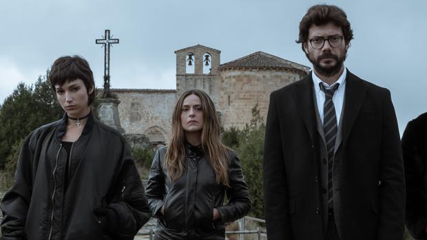Tokio, Raquel Murillo y El Profesor en la nueva temporada de «La casa de papel»