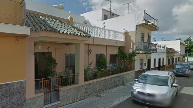 La vivienda de un vecino de El Cuervo de Sevilla que ha repelido un intento de asalto