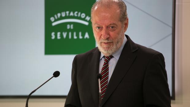 Fernando Rodríguez Villalobos, presidente de la Diputación de Sevilla