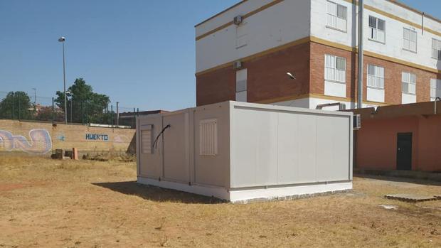 La polémica caracola instalada en el patio del instituto Virgen de Valme de Dos Hermanas