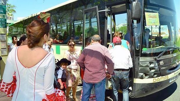 Las empresas de transporte han marcado horarios especiales para El Rocío 2019