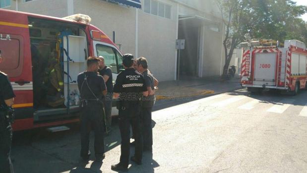 La Policía y los Bomberos han actuado en la zona