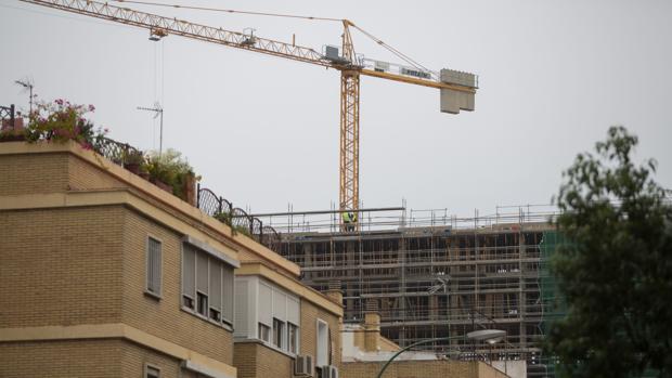 Una de las promociones en construcción de Sevilla