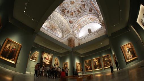 Recorrido por una de las salas del Museo de Bellas Artes