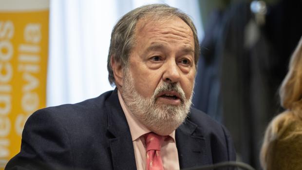 Alfonso Carmona es el presidente del Colegio de Médicos de Sevilla