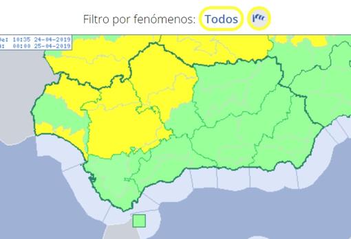 El Tiempo En Sevilla Aviso Amarillo En Sevilla Por Fuertes Vientos