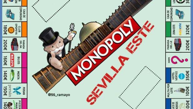 Monopoly de Sevilla Este creado por un tuitero