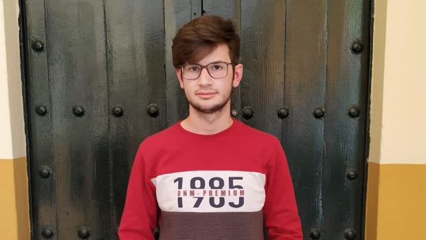 Juan Luis Verdugo, el joven con la nota más alta de la Selectividad de 2019 en Sevilla