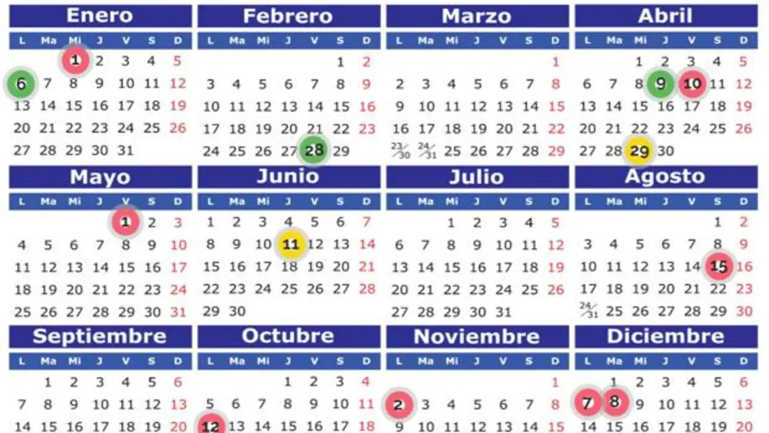 Calendario Laboral Sevilla 2023 Festivos De Sevilla