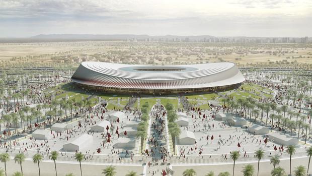 Diseño del estadio de Casablanca, con el que Marruecos quiere optar a un Mundial