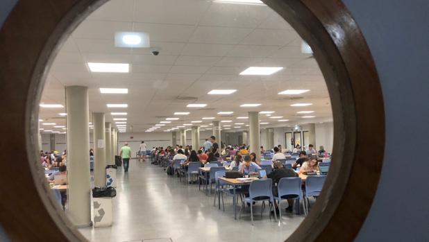 «El bunker», como denominan a la biblioteca de Derecho