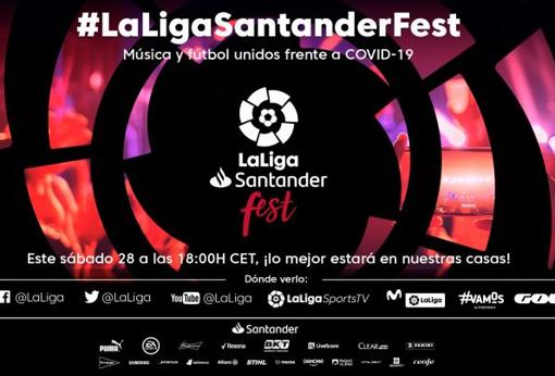 El festival de la Liga nace con el objetivo de recaudar fondos para combatir la pandemia