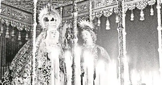 La Virgen de la Concepción en la Catedral en 1950