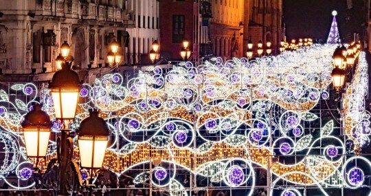 La iluminación navideña de Sevilla se inauguró el pasado viernes