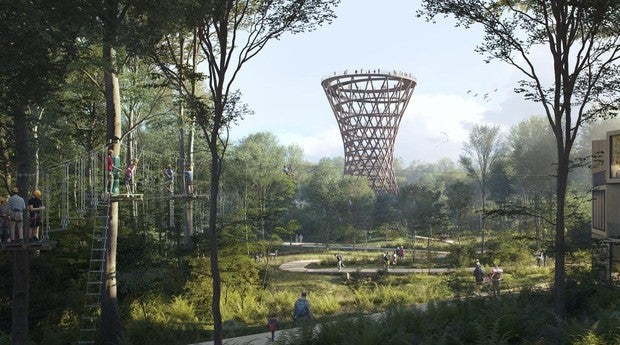 Torre de Camp Adventures, en Dinamarca