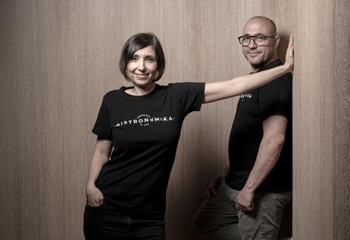 Carlos y Silvia, al frente de Bistronómika