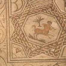 Uno de los mosaicos que se pueden visitar